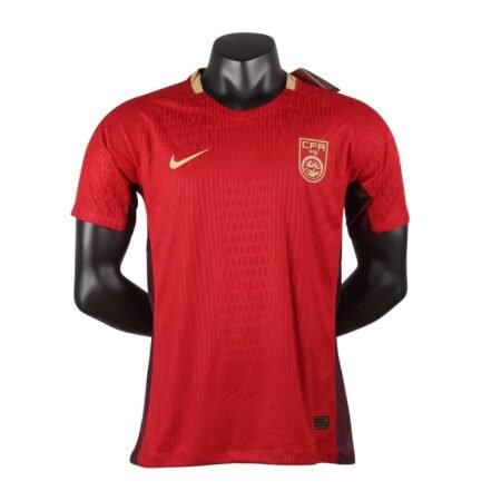 Camisa Seleçao da China Vermelha 2025/26 Home I Masculina Jogador