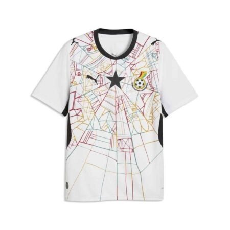 Camisa Seleção de Gana Branca Copa 2026/27 Home I Masculina