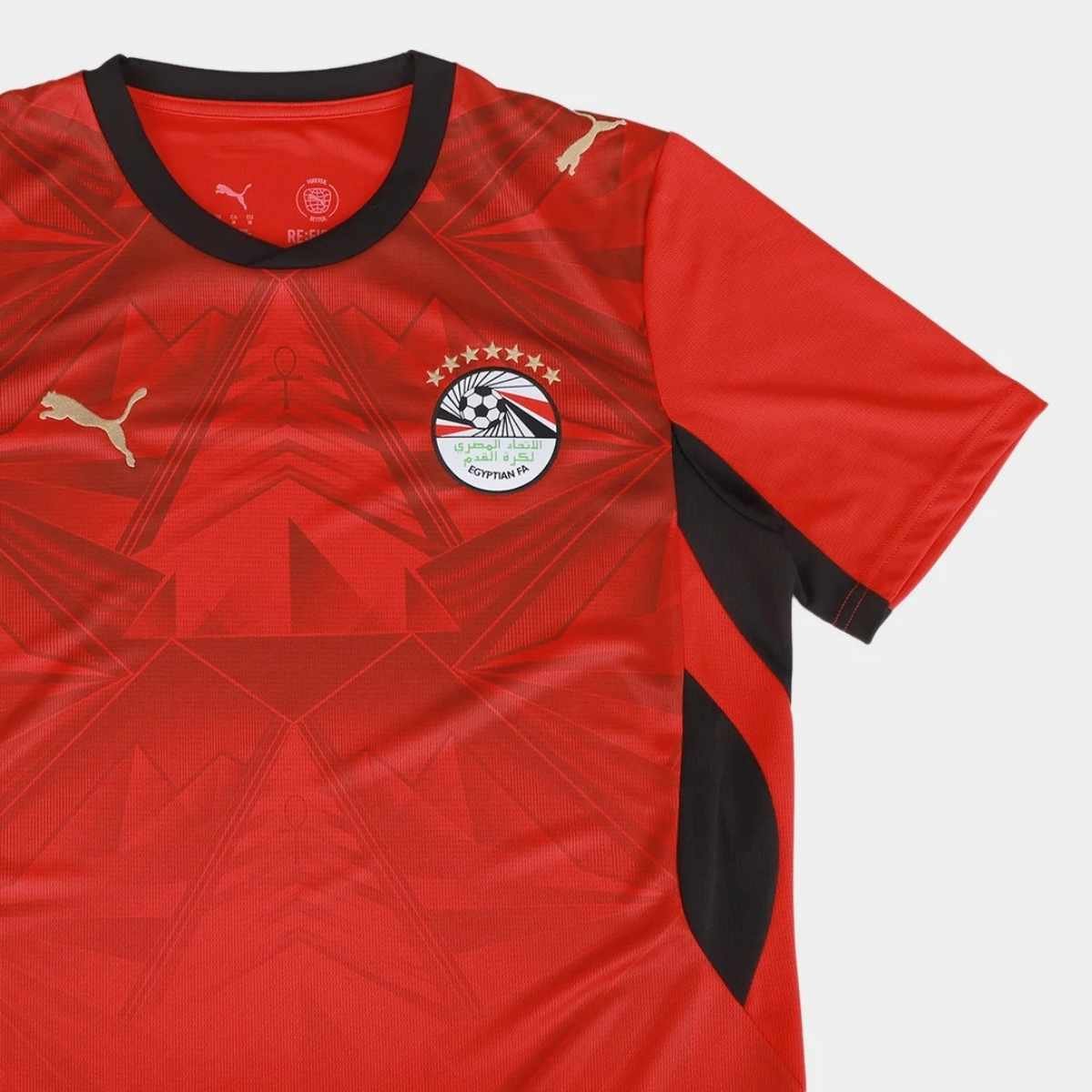 camisa-selecao-egito-home-2026-torcedor-puma-masculina-PI3-75IN-016 (3) Camisa Seleção do Egito Vermelha Copa 2026/27 Home I Masculina