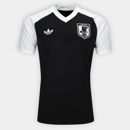 Camisa Japão Preta Copa 2026/27 Pré-Jogo Originals Masculina