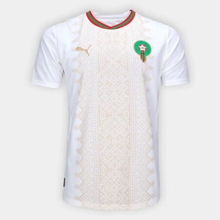Camisa Marrocos Branca 2026/27 Away II Masculina