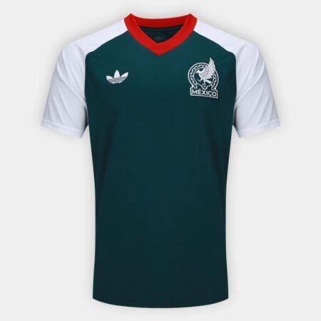 Camisa México Verde Copa 2026/27 Away Pré-Jogo Originals Masculina