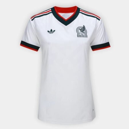 Camisa México Branca Copa 2026/27 Away II Originals Feminina