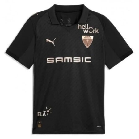 Camisa Stade Rennais Preta 2026/27 125 Anos Masculina