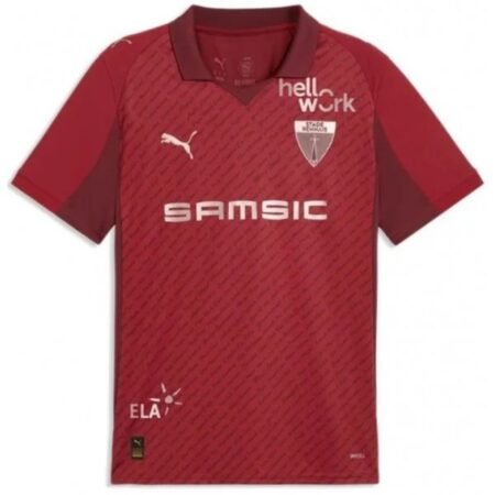 Camisa Stade Rennais Vermelha 2026/27 125 Anos Masculina