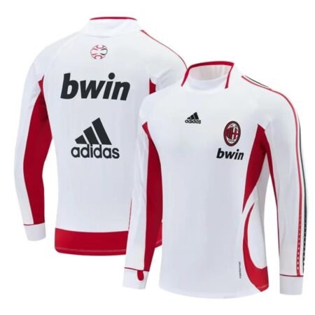 Jaqueta Treino Ac Milan Branca 2006/07 Bwin Masculina