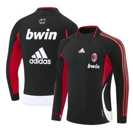 Jaqueta Treino Ac Milan Preta 2006/07 Bwin Masculina