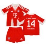 kit-infantil-bayern-de-munique-vermelho-luis-diaz-14-2025-26-home-unissex
