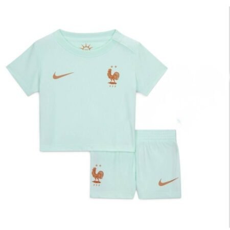 Kit Infantil França Verde Copa 2026/27 Away II Unissex