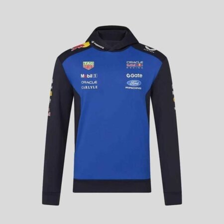 Jaqueta Moletom Red Bull Racing F1 Azul 2026/27 Set-Up Team Masculina