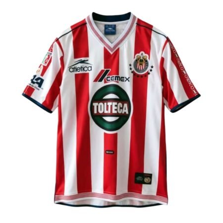 Camisa Chivas Guadalajara Vermelha 200/01 Home Masculina