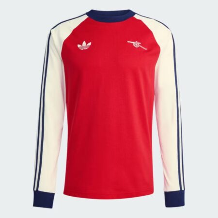 Camisa Arsenal FC Vermelha 2026/27 Originals Manga Longa Masculina