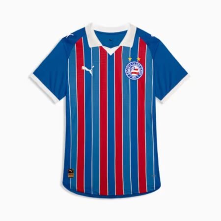 Camisa Bahia EC Tricolor Azul/Vermelha 2026/27 Reserva II Jogador