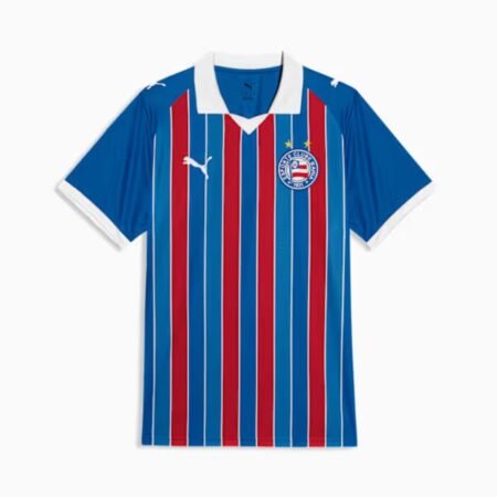 Camisa Bahia EC Tricolor Azul/Vermelha 2026/27 Reserva II Masculina