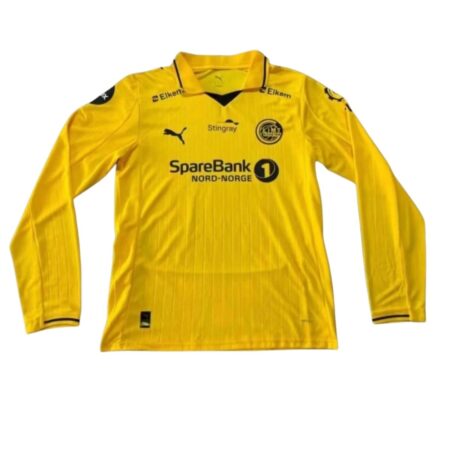 Camisa FK Bodø Glimt Amarela 2026/27 Home I Manga Longa Masculina