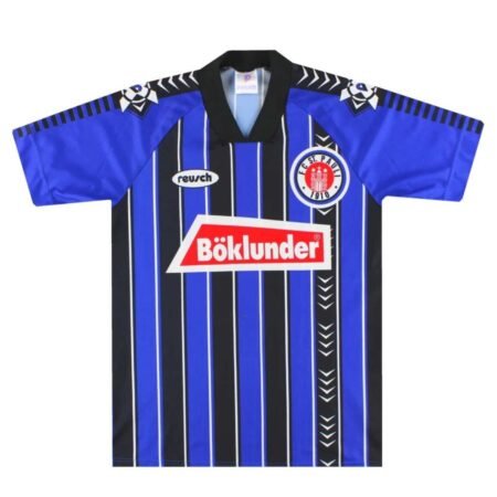 Camisa FC ST. Pauli Azul 1996/97 Away II Masculina