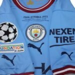 camisa-man-city-azul-final-champions-2023-home-haaland-masculina