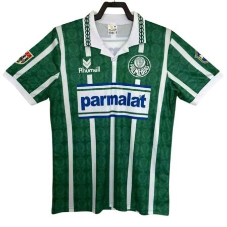 Camisa Palmeiras Verde 1993/94 Titular Parmalat Paulista Masculina
