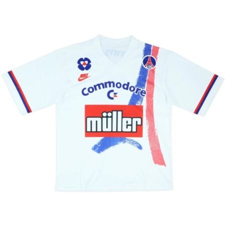 Camisa PSG Branca 1991/92 Home I Masculina