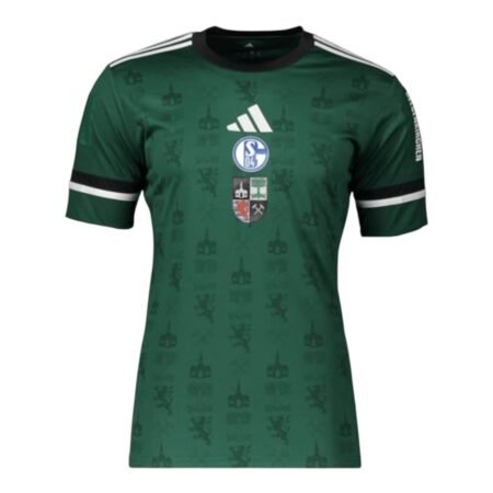 Camisa Schalke 04 Verde 2025/26 Aniversário Masculina