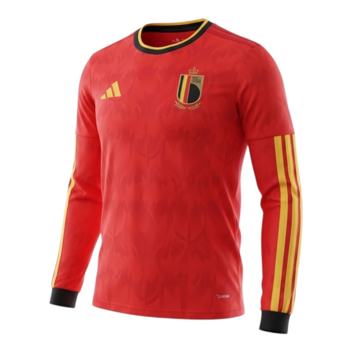 camisa-selecao-belgica-vermelha-i-copa-2026-27-home-masculina-JM8381 Camisa Bélgica Vermelha Copa 2026/27 Home I Manga Longa Masculina
