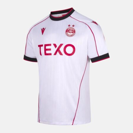 Camisa Aberdeen FC Branco 2026/27 Away II Masculina