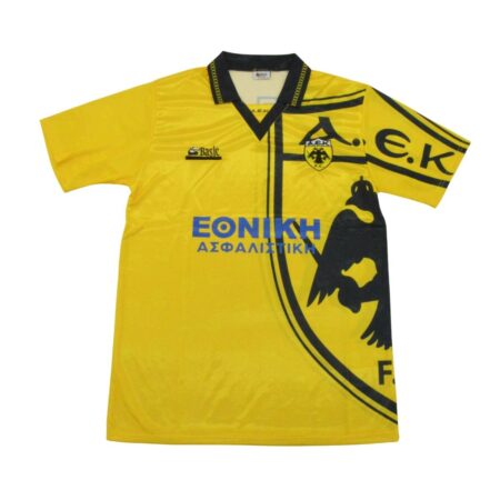 Camsia AEK Atenas Amarela 1993/94 Home I Masculina
