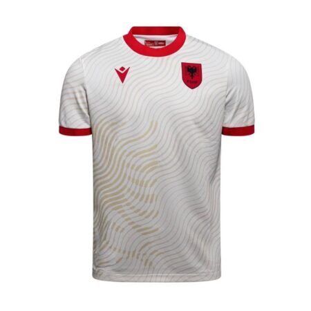 Camisa Seleção da Albânia Branco Copa 2026/27 Away Masculina