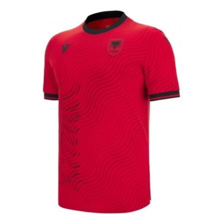 Camisa Seleção da Albânia Vermelho Copa 2026/27 Home Masculina