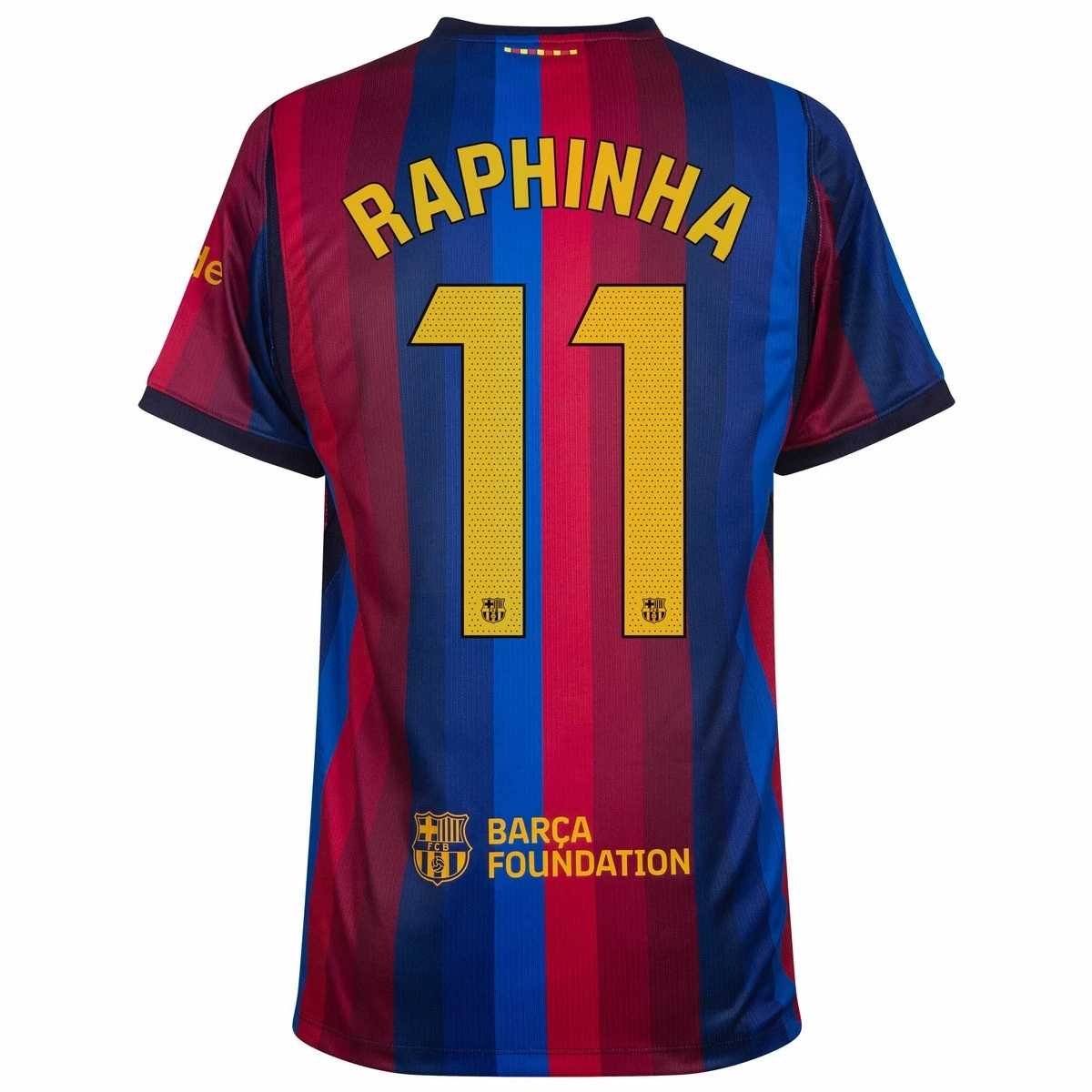 camisa-barcelona-vermelha-raphinha--2026-27-home-i-masculina (1) Camisa Barcelona Vermelha Raphinha #11 2026/27 Home I Masculina