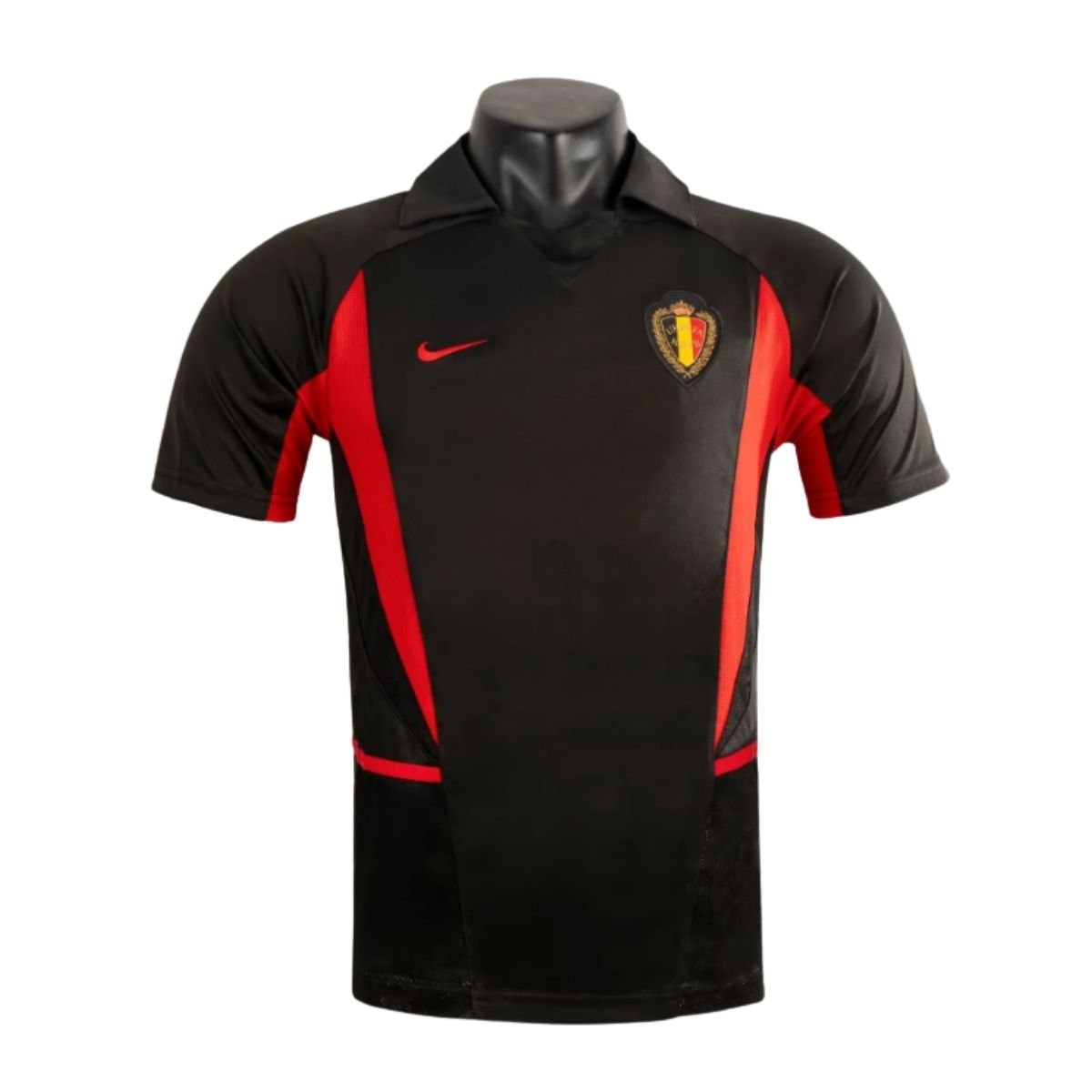 camisa-blegica-preto-2000-02-away-masculina Camisa Bélgica Preto 2000/02 Away Masculino Retrô