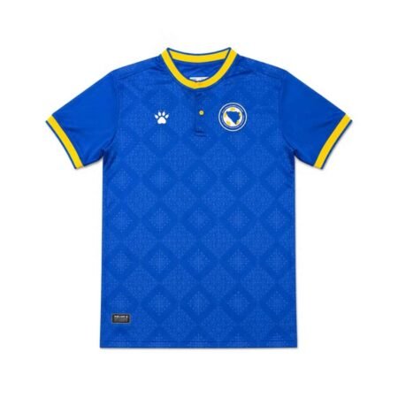 Camisa Bósnia e Herzegovina Azul Copa 2026/27 Home Masculina