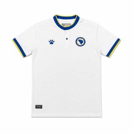 Camisa Bósnia e Herzegovina Branco Copa 2026/27 Away Masculina