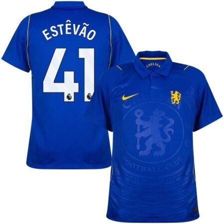 Camisa Chelsea FC Azul Estêvão #41 2026/27 Home I Masculina