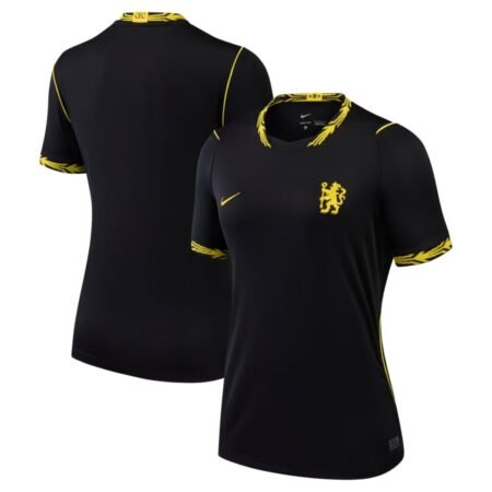 Camisa Chelsea FC Preta 2026/27 Away II Feminina