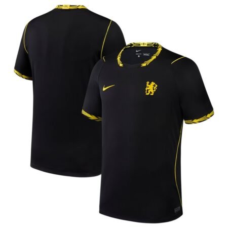 Camisa Chelsea FC Preta 2026/27 Away II Masculina