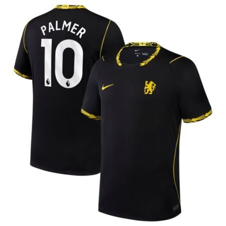 Camisa Chelsea FC Preta Palmer #10 2026/27 Away II Masculina