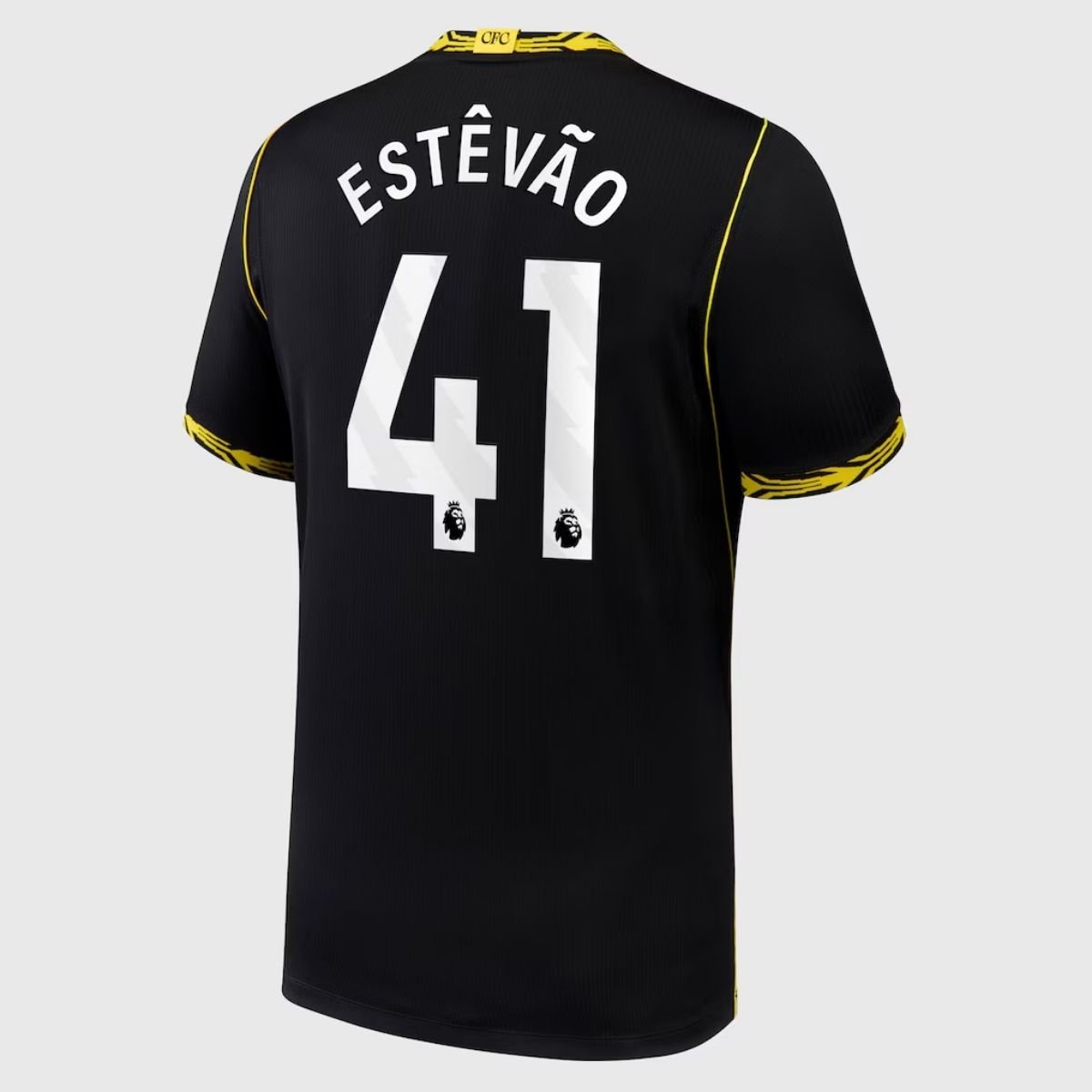camisa-chelsea-fc-preto-estevao-41-2026-27-away-ii-masculina (1) Camisa Chelsea FC Preta Estêvão #41 2026/27 Away II Masculina