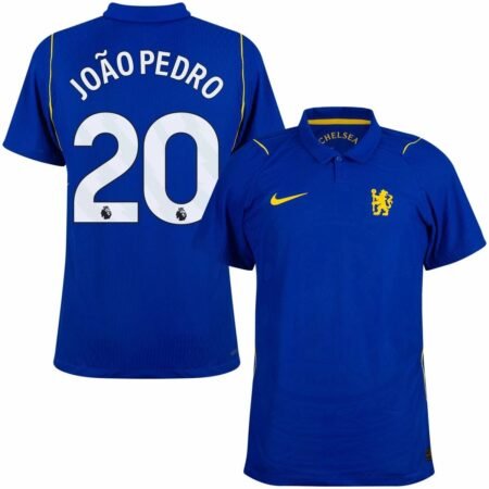 Camisa Chelsea FC Azul João Pedro #20 2026/27 Home I Masculina