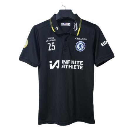 Camisa Chelsea FC Preto 2026/27 Comemorativa Mundial Masculina