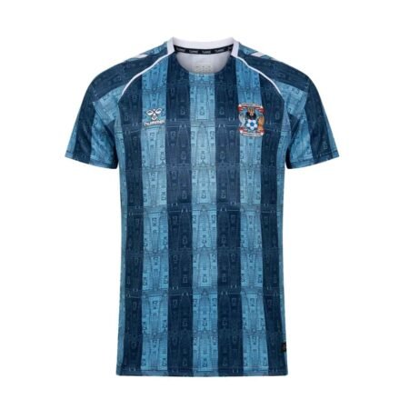 Camisa Coventry City Azul 2025/26 Pré Jogo Masculina