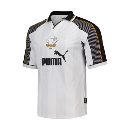 Camisa Derby County Branco 1995/96 Home Masculina Retrô