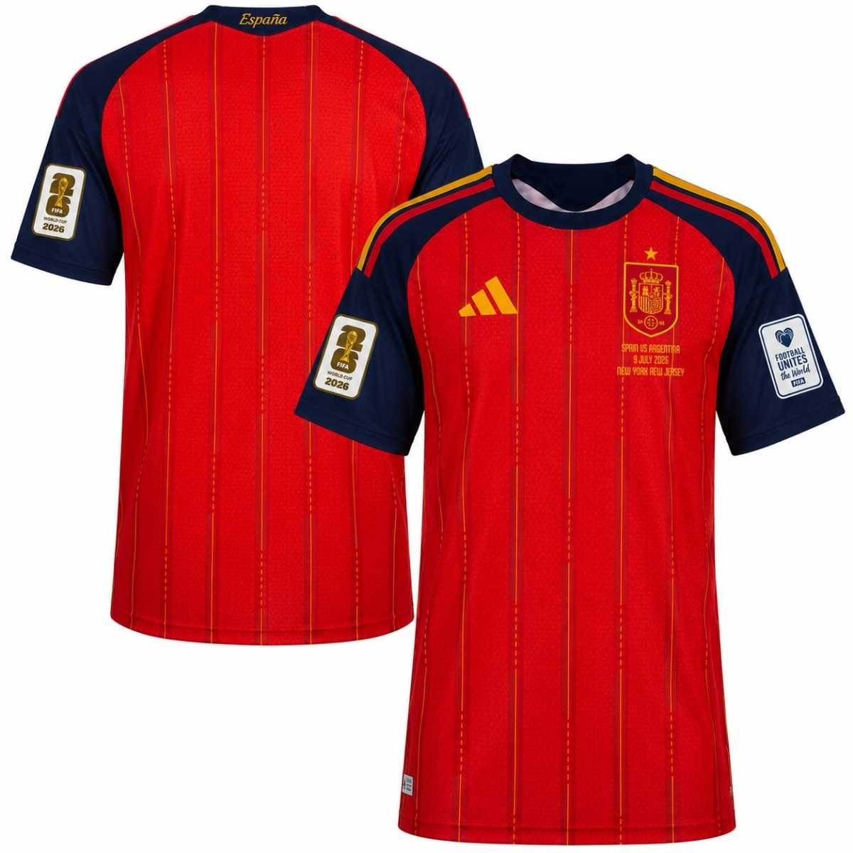 camisa-espanha-vermelha-FINAL-copa-2026-homr-i-Masculina Camisa Espanha Vermelha Final Copa 2026/27 Home I Masculina