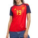 camisa-espanha-vermelha-copa-lamine-yamal-19-2026-27-home-feminina