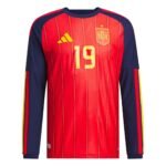 camisa-espanha-vermelha-copa-lamine-yamal-19-2026-27-home-manga-longa