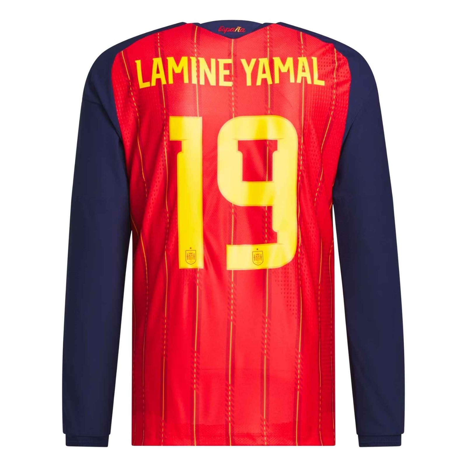 camisa-espanha-vermelha-copa-lamine-yamal-19-2026-27-home-manga-longa (2) Camisa Espanha Vermelho Copa Lamine Yamal 2026/27 Home I Manga Longa