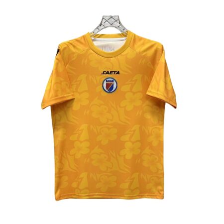 Camisa Haiti Amarela Copa 2026/27 Goleiro Masculina