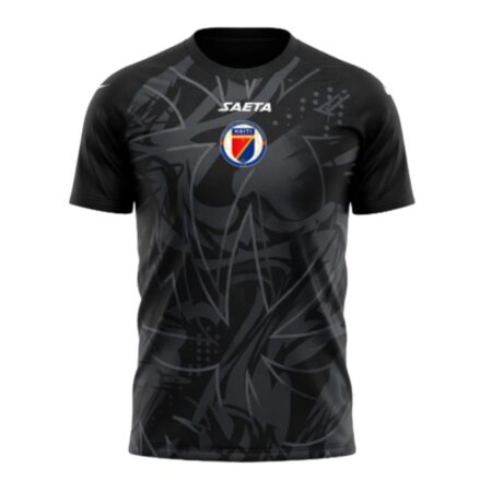Camisa Haiti Preta Copa 2026/27 Goleiro Masculina