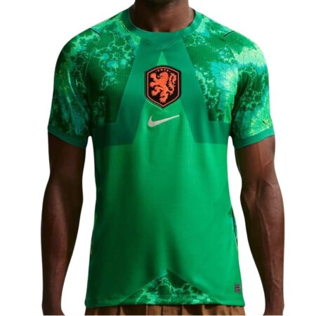 Camisa Holanda Verde Copa 2026/27 Goleiro Masculina