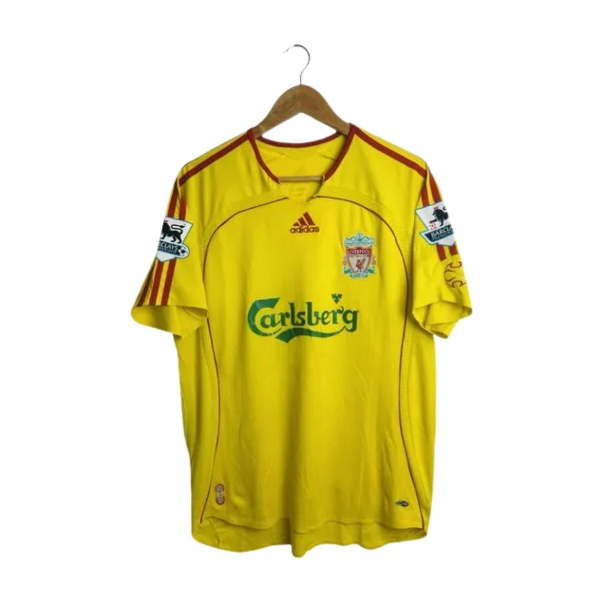 camisa-liverpool-amarelo-2006-07-away-masculino-retro Camisa Liverpool FC Amarelo 2006/07 Away Masculina Retrô